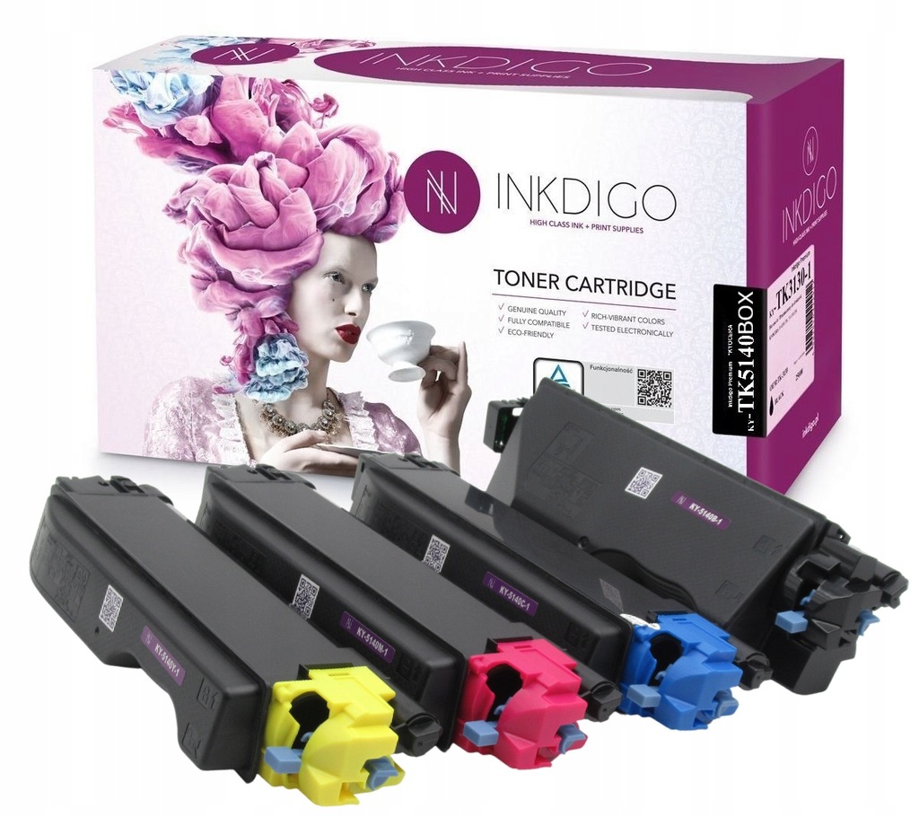 4x Toner do KYOCERA M6030cdn M6530cdn P6130cdn