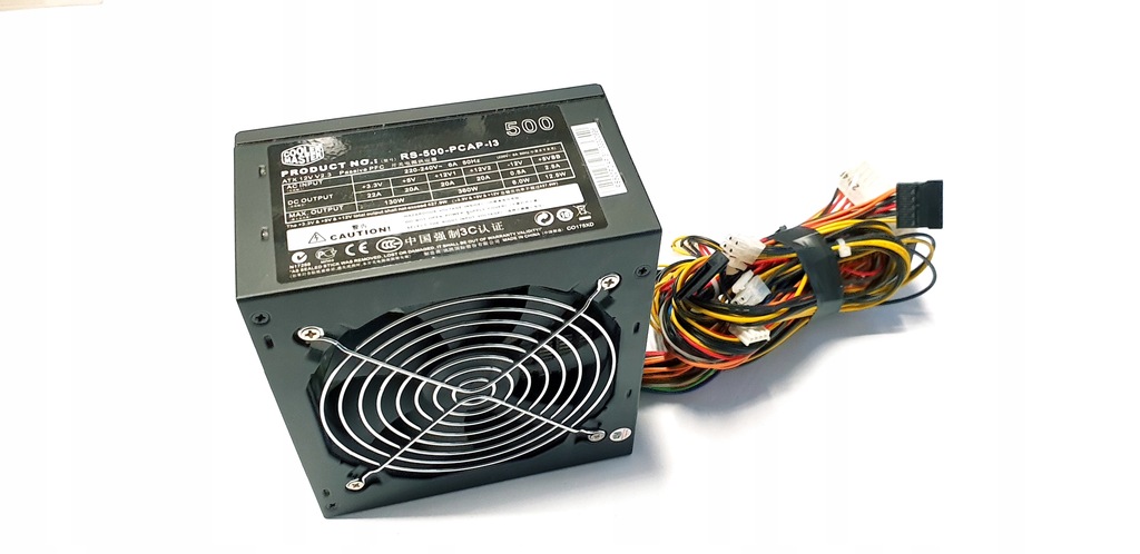 Zasilacz Coolermaster RS-500-PCAP-I3 500W - 11615109907 - oficjalne ...