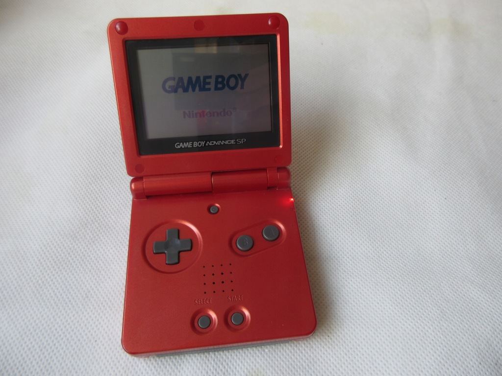 KONSOLA NINTENDO GAME BOY ADVANCE SP AGS-001 ORYGINAŁ GRA