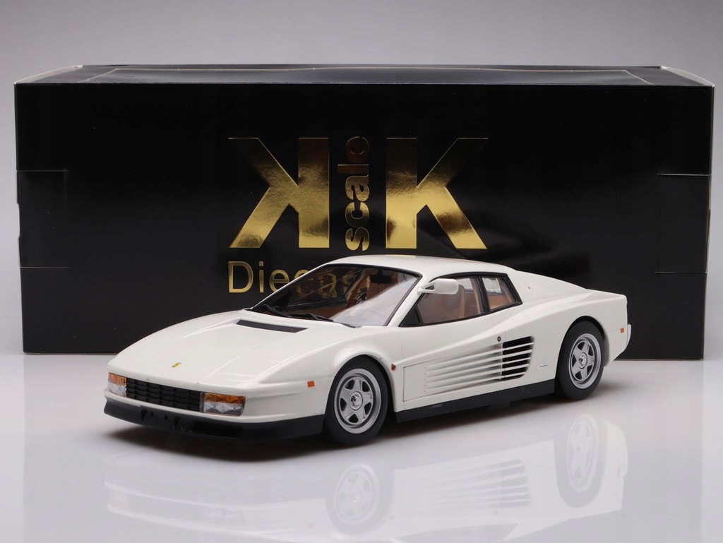 Ferrari Testarossa Mk1 USA Version - 1984, white KK-Scale 1:18