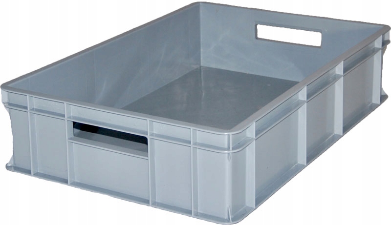 POJEMNIK PLASTIKOWY 600x400x140 SZARY