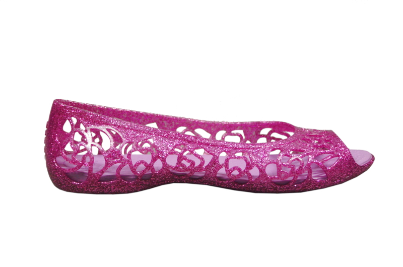 crocs isabella glitter