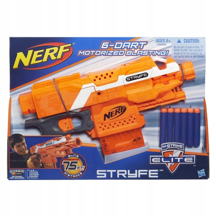 ナーフ N-STRIKE ELITE NERF STRYFE Hasbro A0200EU4 - N-Strike Elite Stryfe półautomatyczny