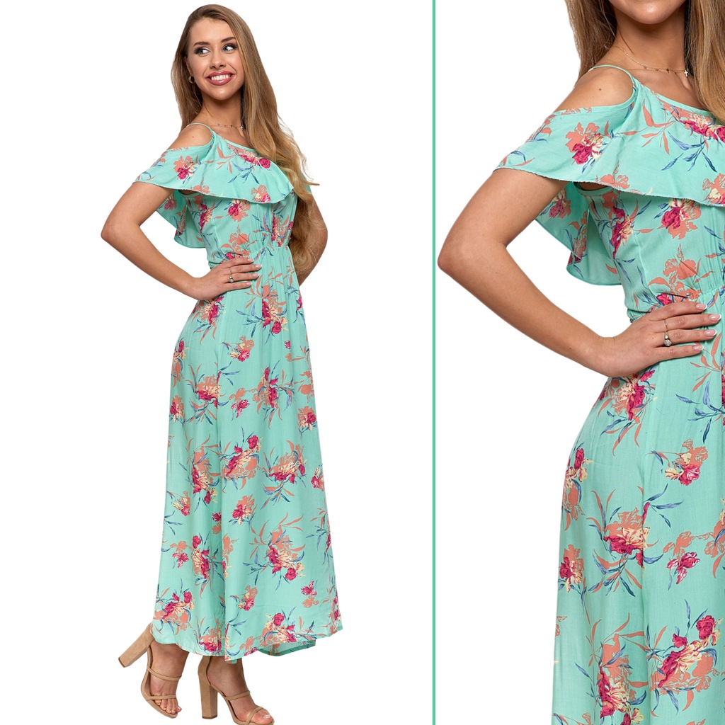 Купить Длинное испанское летнее платье Moraj Wz1 2XL: отзывы, фото, характеристики в интерне-магазине Aredi.ru