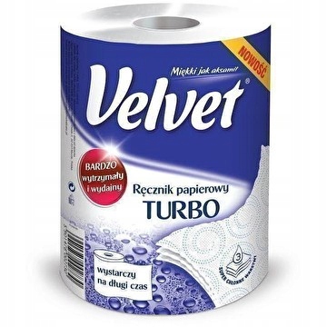 Velvet Turbo Ręcznik papierowy 1 rolka