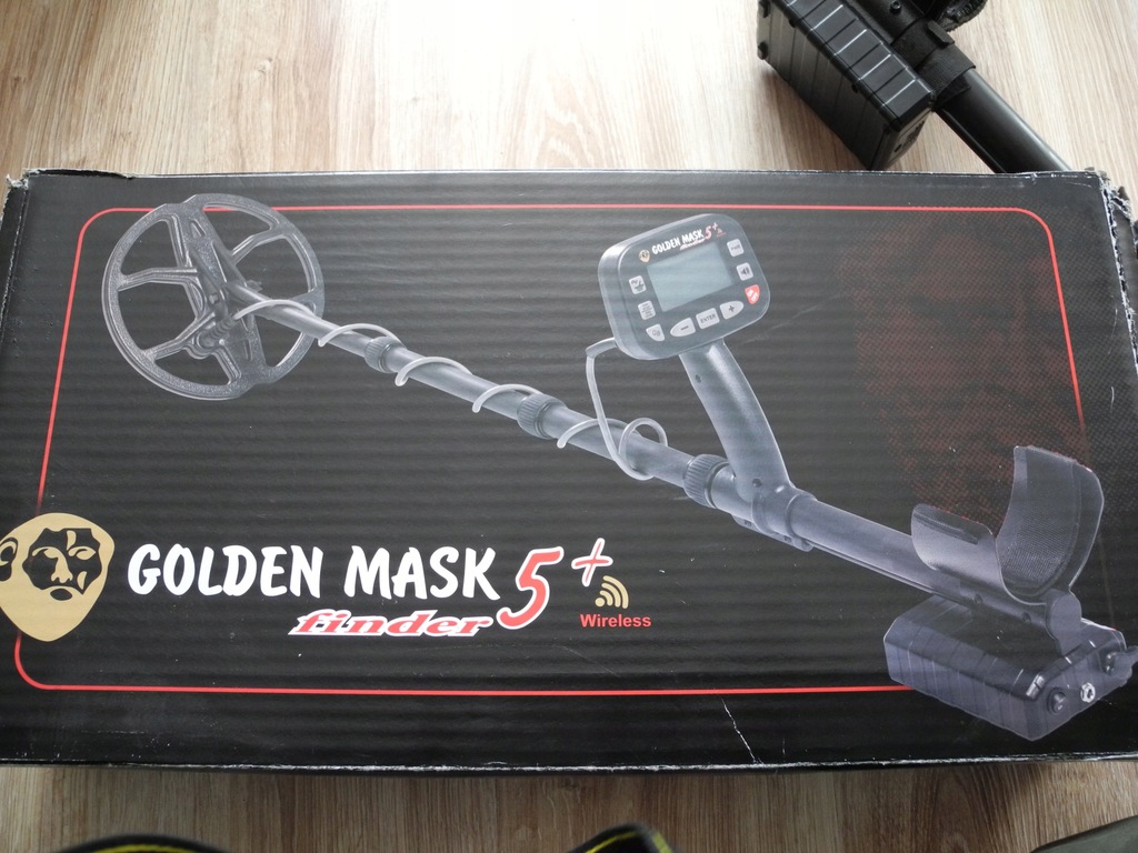 WYKRYWACZ METALI GOLDEN MASK 5 PLUS 12" CEWKA