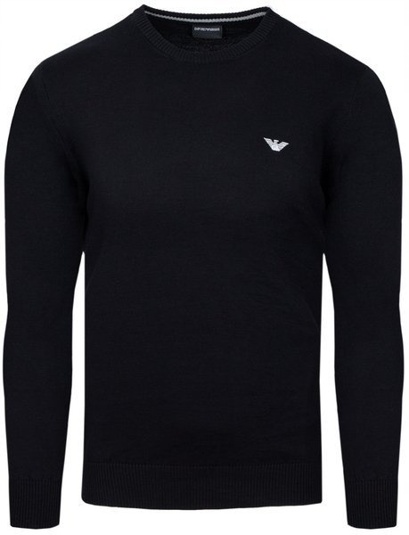 EMPORIO ARMANI sweter męski czarny SW14 r.M