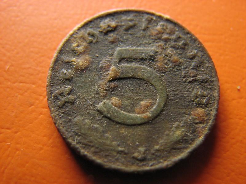 5 PFENNIG 1940 J - WOŚP194