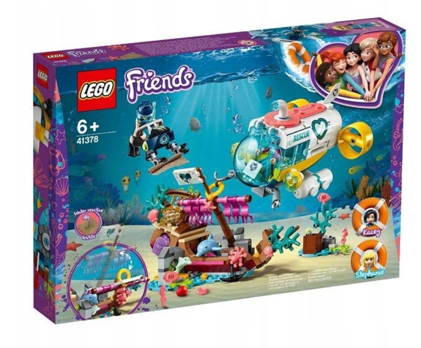 LEGO FRIENDS Na ratunek delfinom 41378 KLOCKI