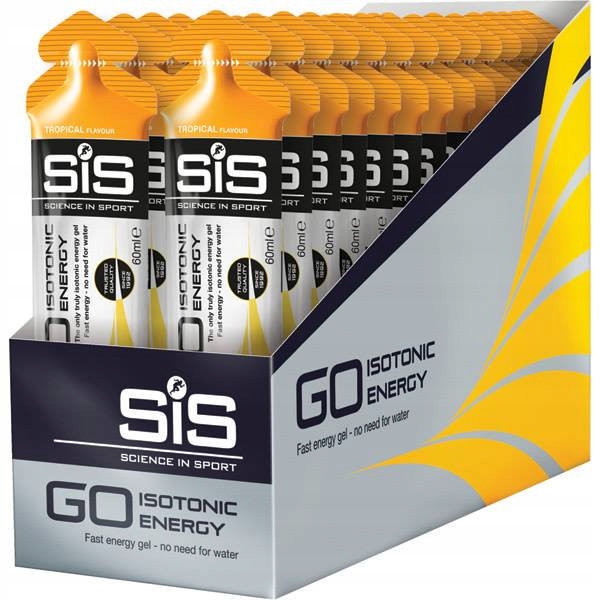 SIS GO ISOTONIC ENERGY GEL 12x60ML ENERGETYCZNY