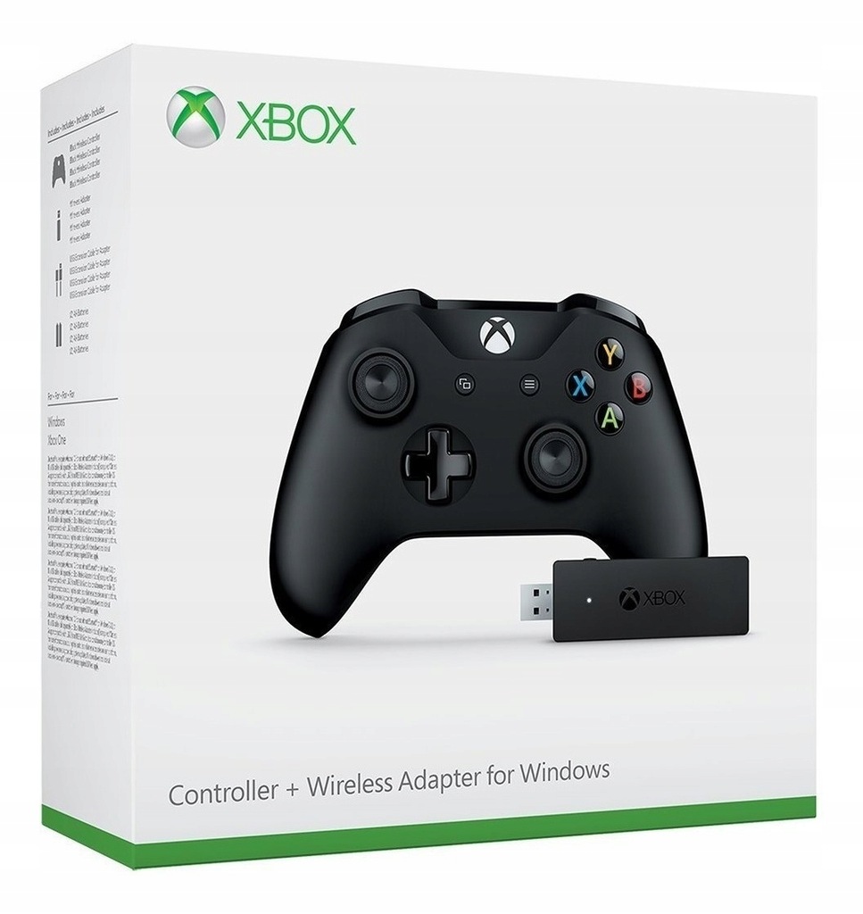 KONTROLER PAD XBOX ONE S X BEZPRZEWODOWY + ADAPTER 8940838276