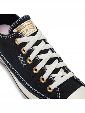 converse Trampki Chuck Taylor All Star Crafted Stitching Ox A07546C Czarny