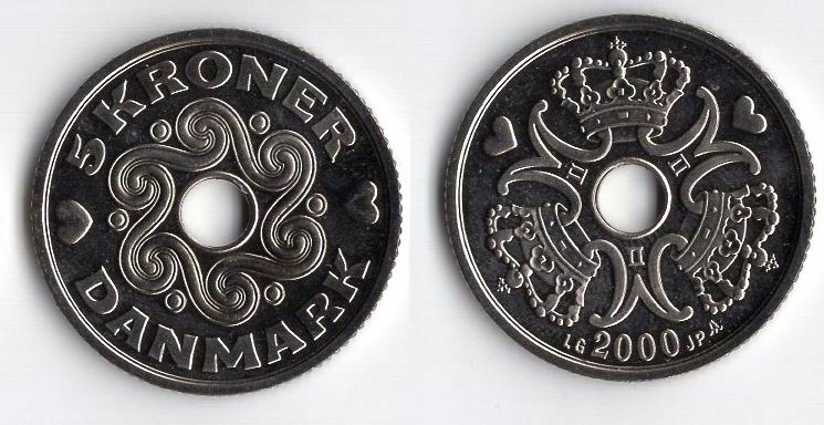 DANIA 2000 5 KRONER