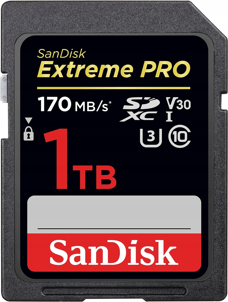 SanDisk Extreme Pro 1TB Sdxc Memory Card up to