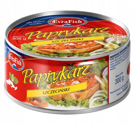 Evrafish Paprykarz Szczeciński 300g