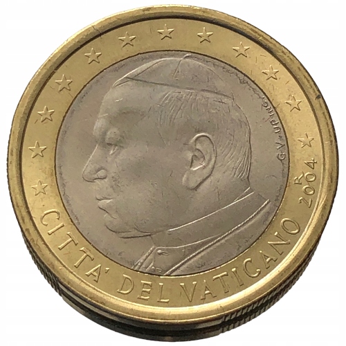 49059. Watykan - 1 euro - 2004r.