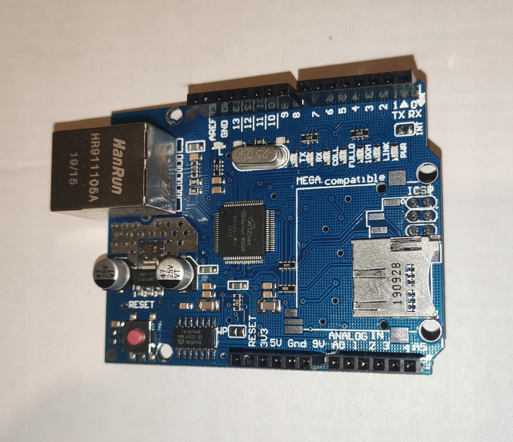 Moduł sieciowy LAN Arduino W5100
