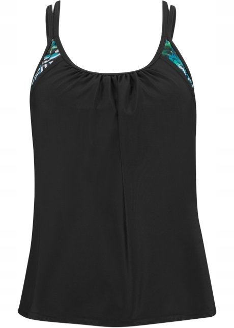 FU273 TOP OD TANKINI / KWIATOWY WZÓR 44/46 / n-v