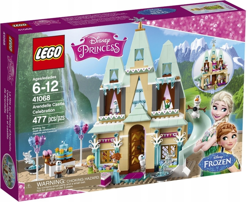 LEGO FROZEN 41068 Kraina Lodu ARNADELLE Zamek