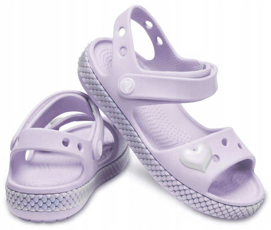 CROCS-Fioletowe Sandały 206145-530 R 28/29