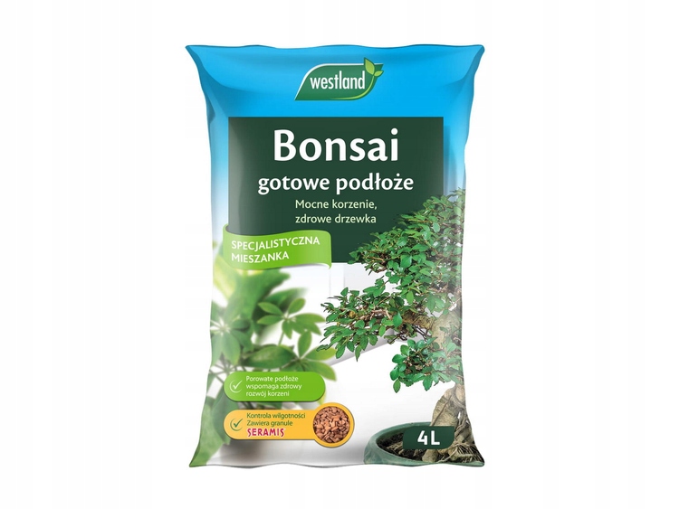 Westland podłoże ziemia do roślin Bonsai bonzai 4L