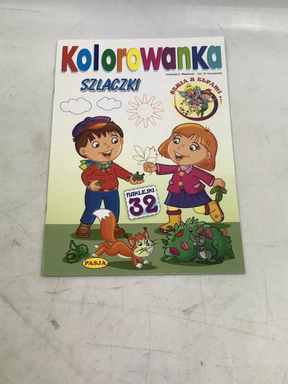 KOLOROWANKA SZLACZKI 32 NAKLEJK9I