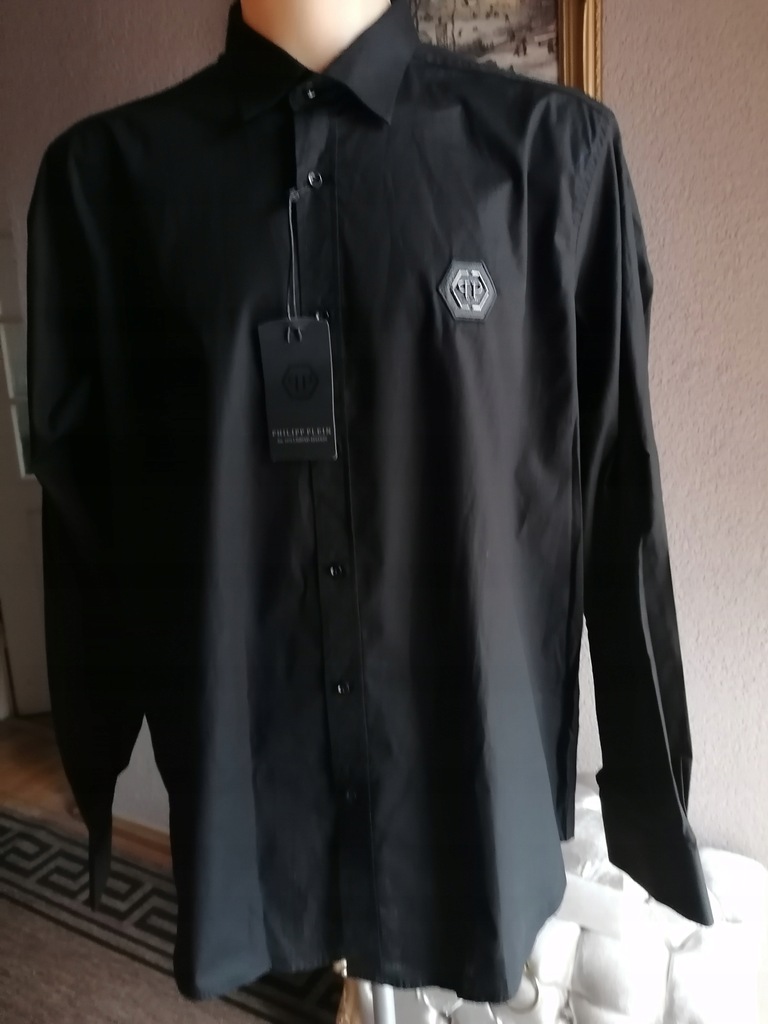Philipp Plein koszula męska czarna 2XL