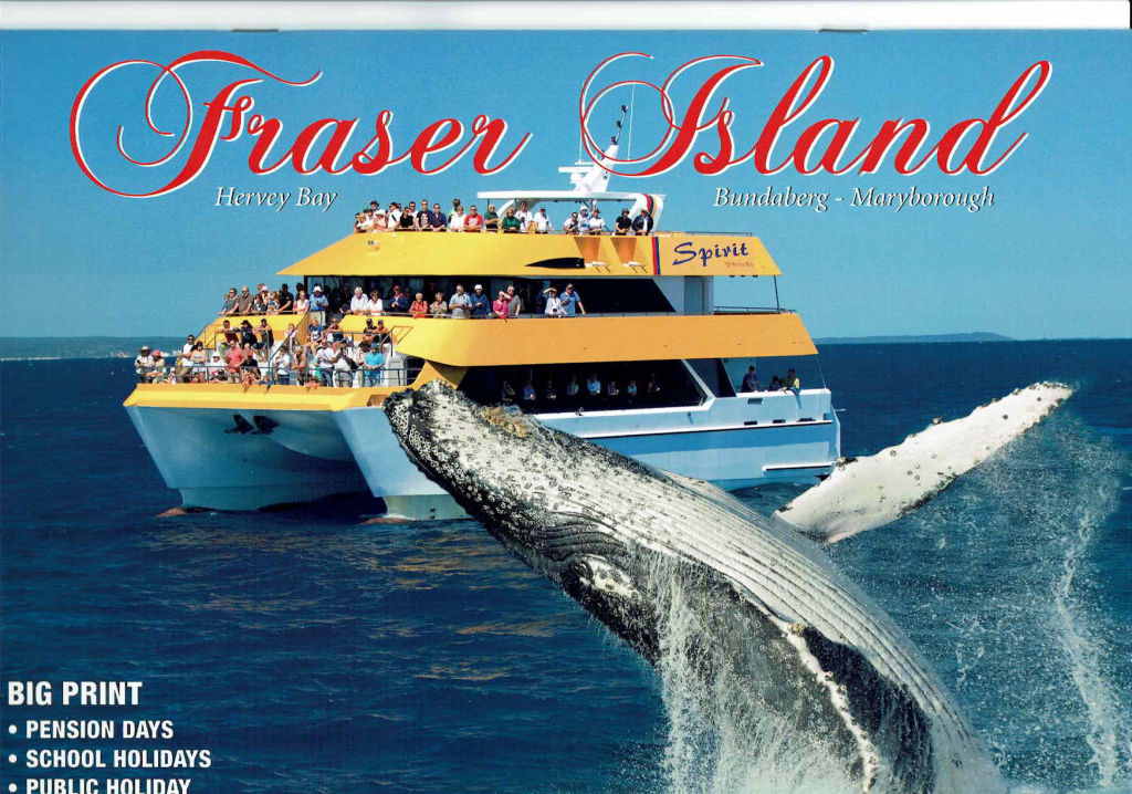 AUSTRALIA Fraser Island - kalendarz  na 2019
