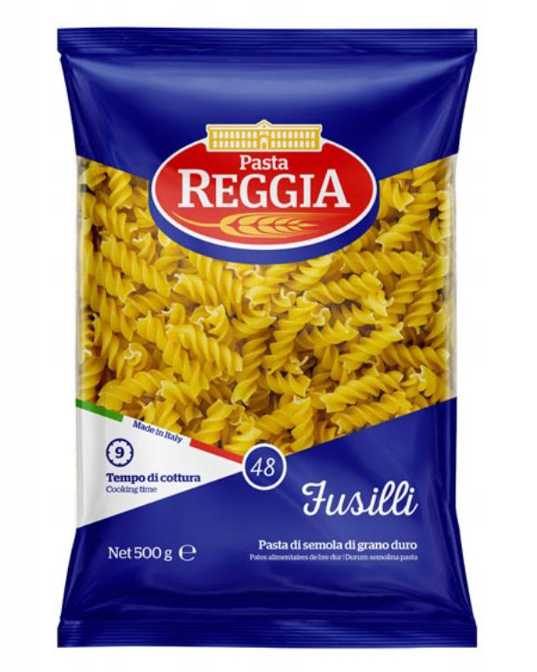 MAKARON ŚWIDERKI 500g FUSILLI PASTA REGGIA 0,5kg