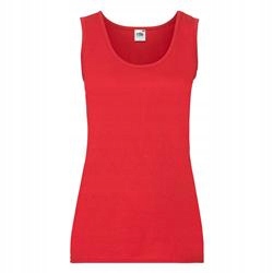 Koszulka damska Tank-top VEST FRUIT czerwona S