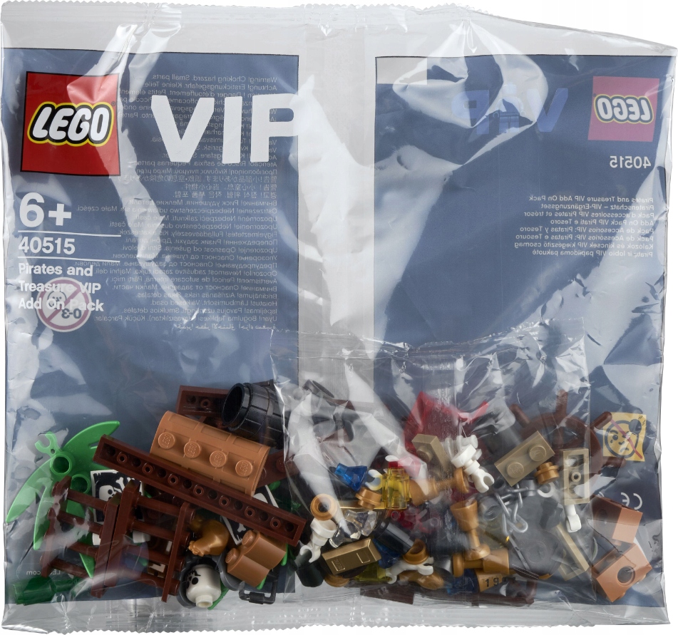 40515 LEGO Promocyjne - Piraci i skarby - zestaw dodatkowy VIP