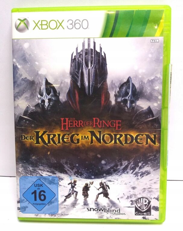 HERR DER RINGE DER KRIEG IM NORDEN XBOX 360