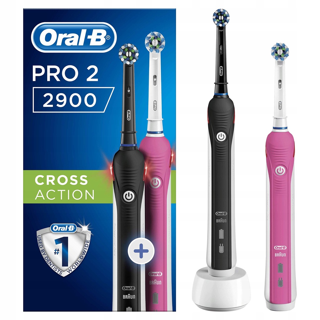 Szczoteczki Oral-B PRO 2 2900 ZESTAW