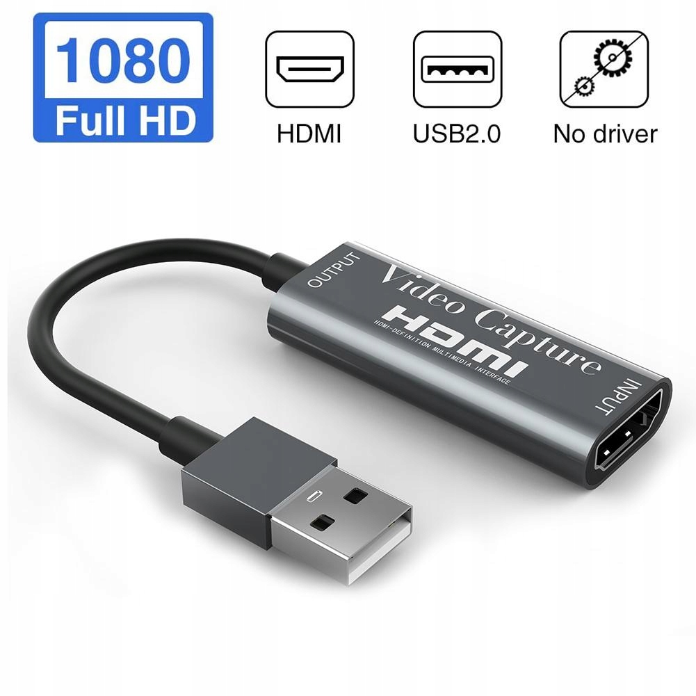 Купить Карта видеозахвата HD с HDMI на USB2.0: отзывы, фото, характеристики в интерне-магазине Aredi.ru