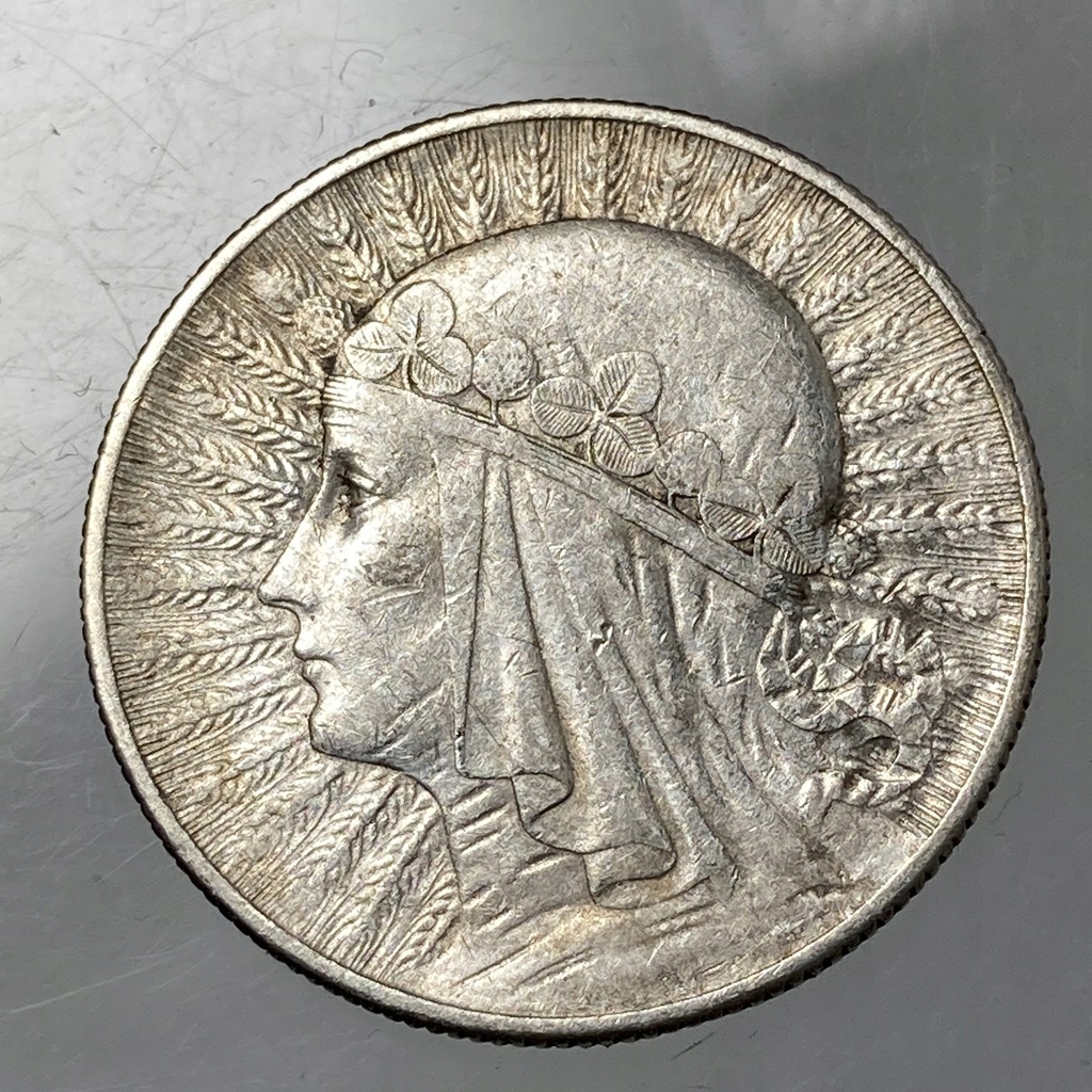 II RP 5 złotych 1932 Londyn Polonia ładne srebro