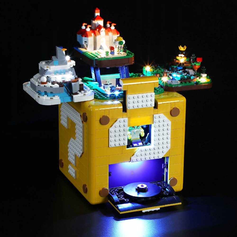 1821 OŚWIETLENIE LED DO LEGO SUPER MARIO 71395