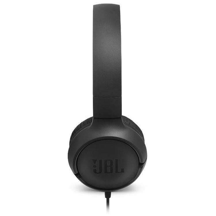 Słuchawki z mikrofonem JBL Tune 500 Czarne nauszne