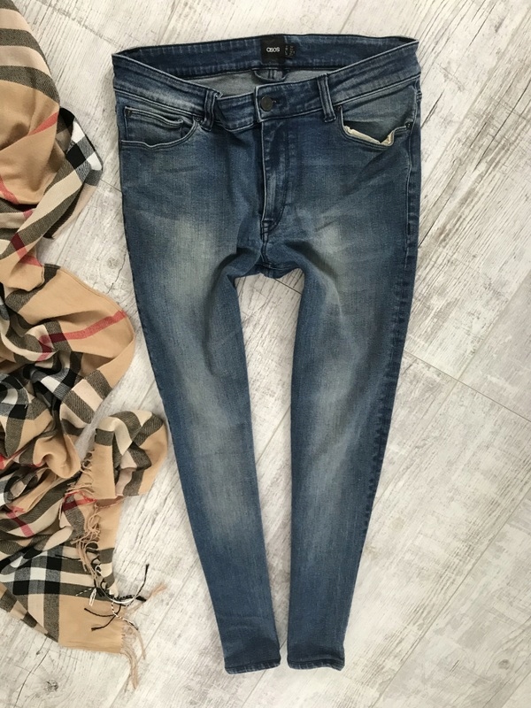 ASOS stretch jeans spodnie RURKI 40 34
