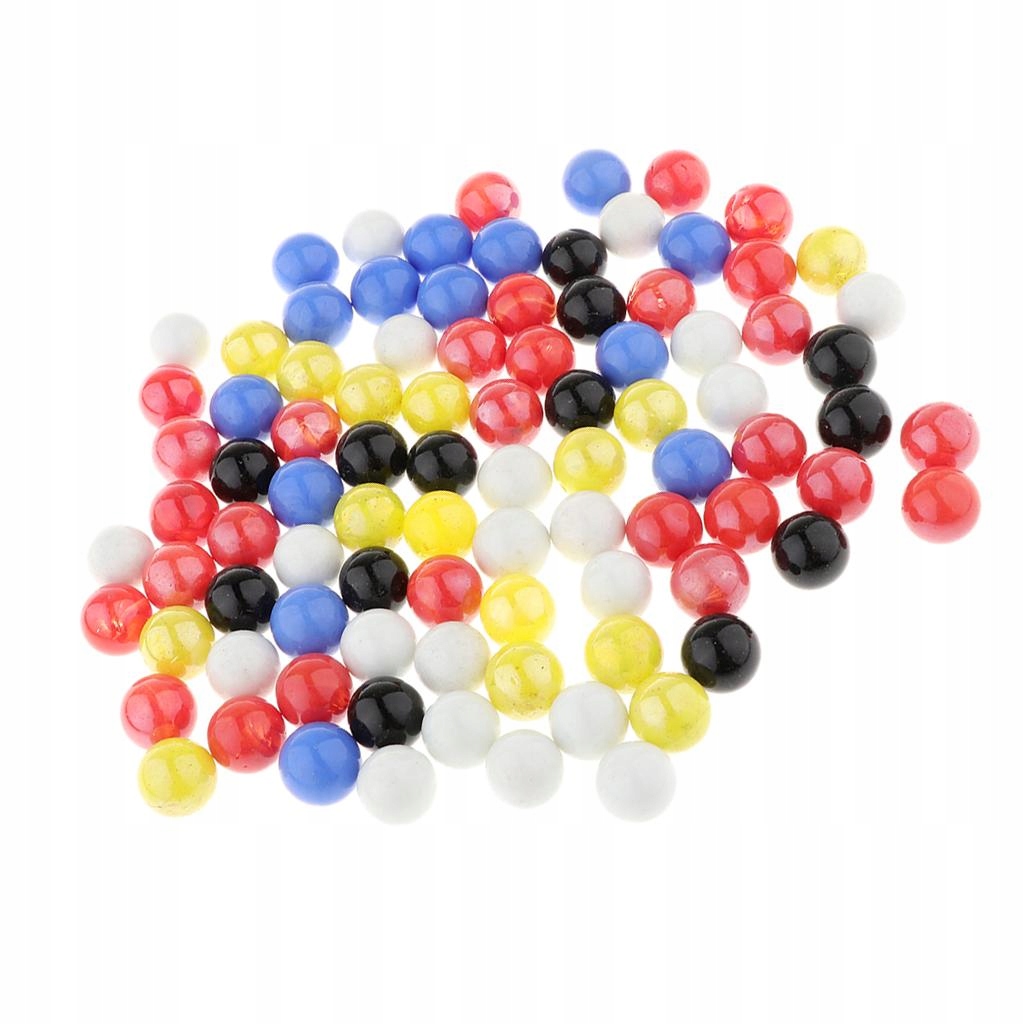 Assorted colorful glass Marbles, 16mm Ball Diameter