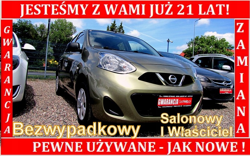 Nissan Micra Nowość! 14 Dni na ZWROT Auta + 12mie