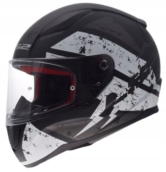 Kask LS2 FF353 Rapid Deadbolt Black/White r. M