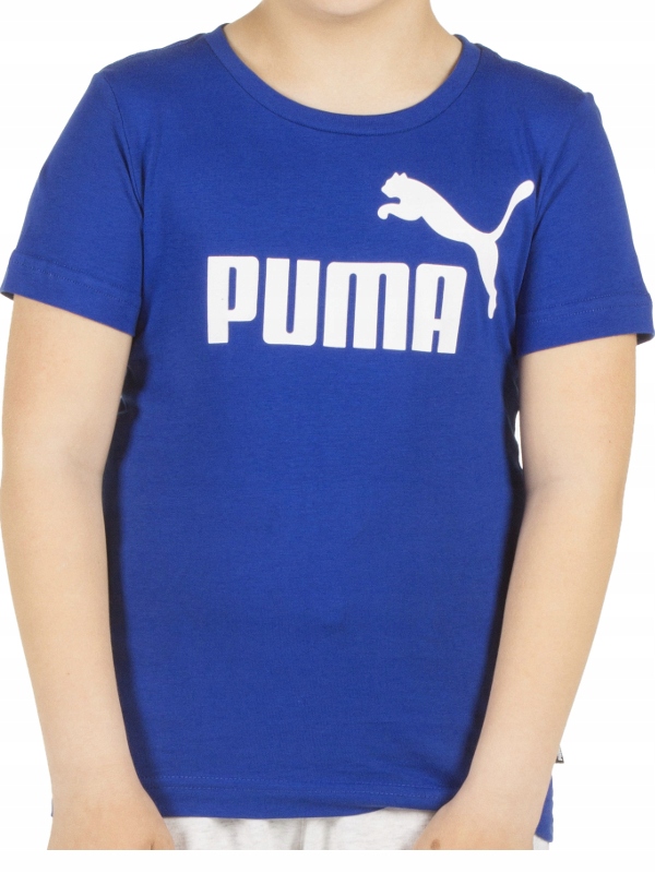 KOSZULKA PUMA dziecięca 852542-79 M niebieska 140