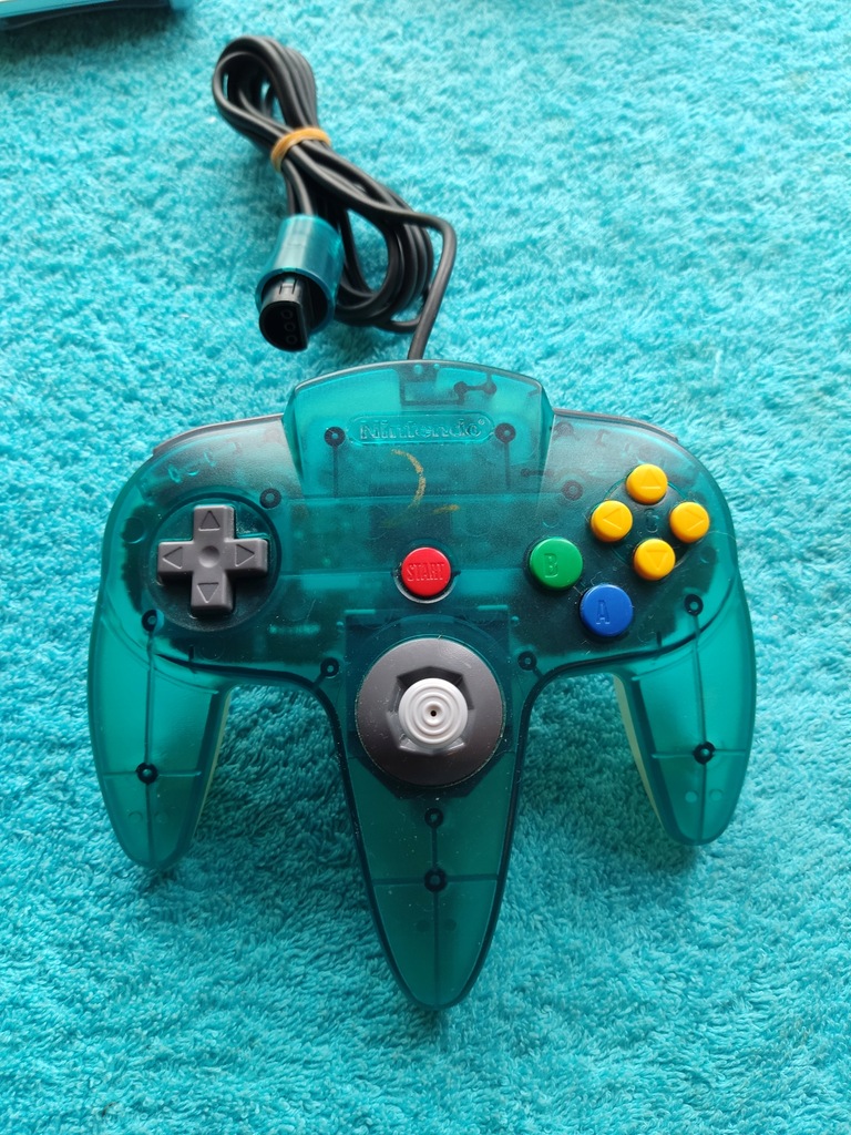 Kontroler Nintendo 64 Blue/White