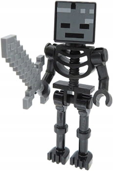LEGO Minecraft Szkielet / Skeleton min090 czarny