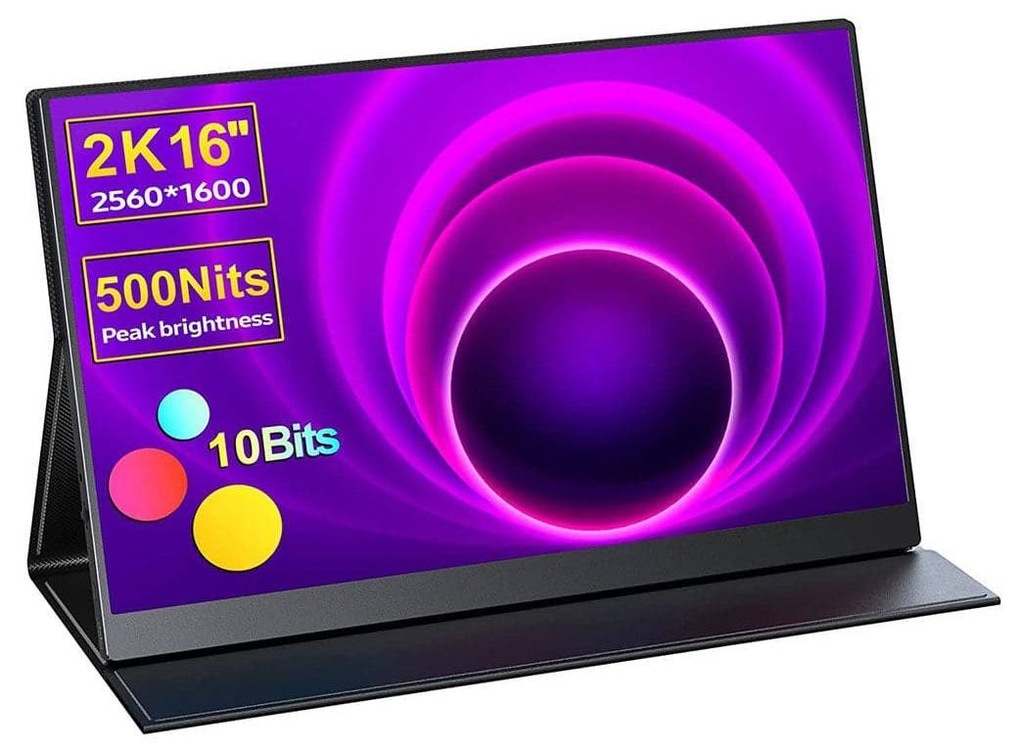 MONITOR PRZENOŚNY 16C UPERFECT 2K USB C HDMI