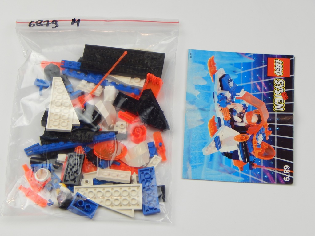 LEGO SET 6879 ARCTIC ICE PLANET SPACE Z INSTRUKCJĄ UNIKAT VINTAGE SYSTEM