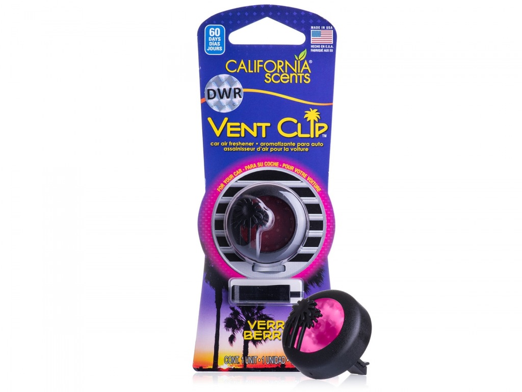 CALIFORNIA SCENTS Vent Clip Verri Berry - jagoda