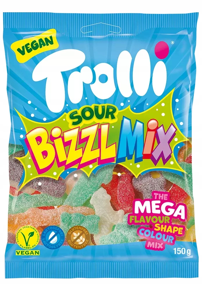 Trolli Bizzl Mix Żelki 150 g
