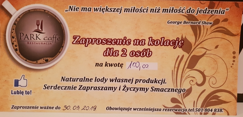 Zaproszenie na kolację