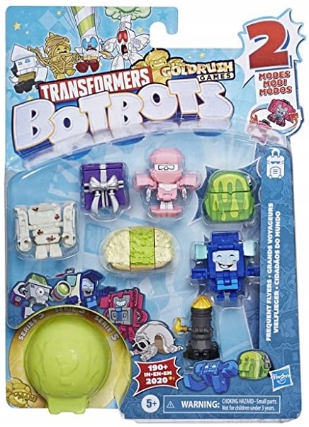 TRANSFORMERS BOTBOTS S5 8 FIGUREK ZESTAW 2 E8476